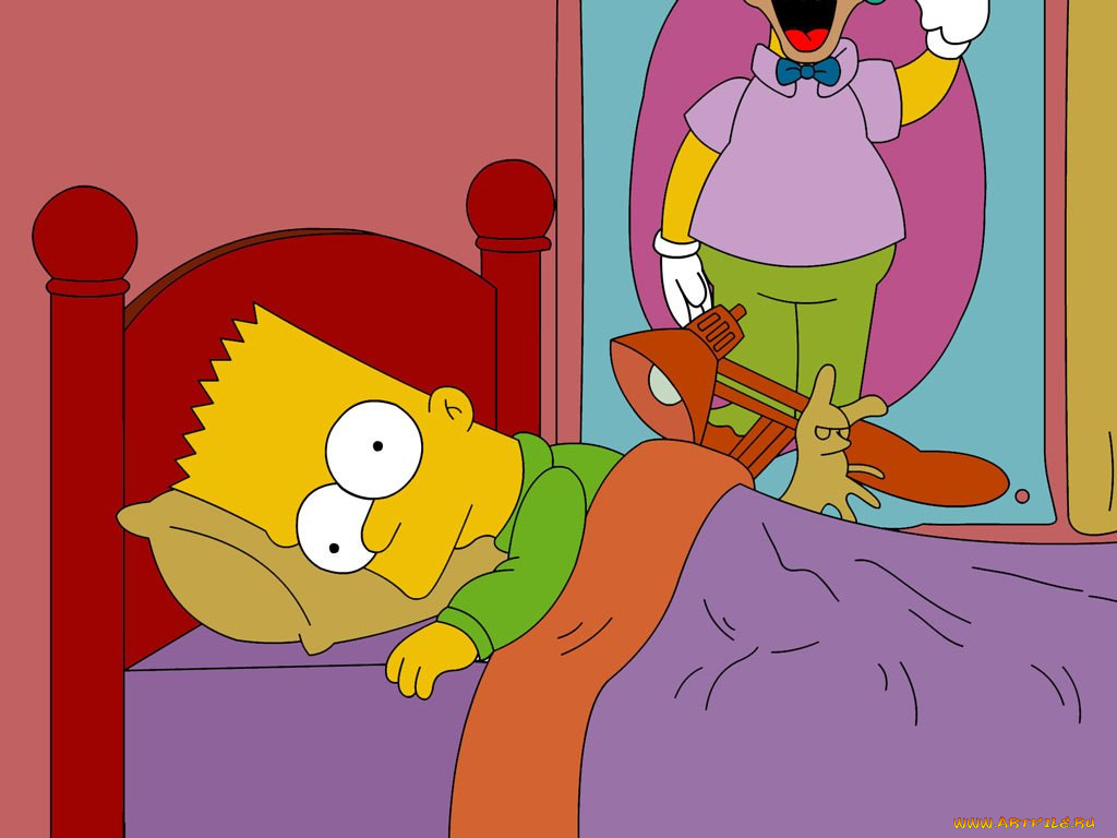 , the, simpsons